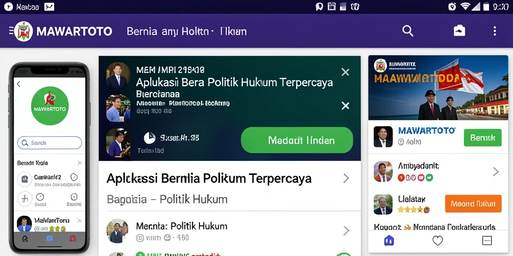 Antarmuka aplikasi MAWARTOTO yang informatif dan menarik.