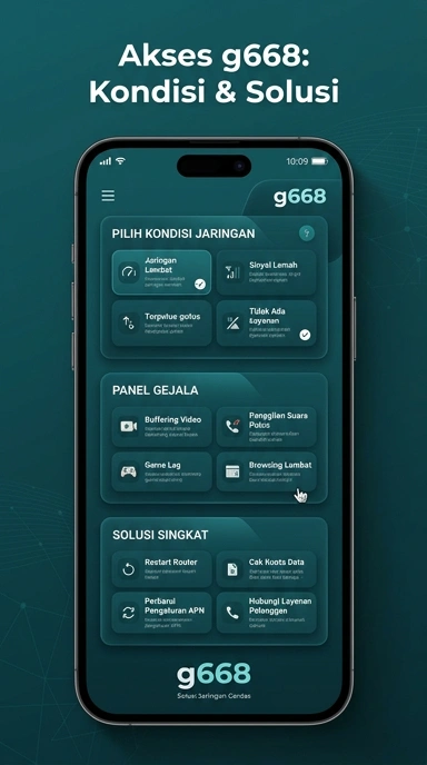 Menggunakan Link Alternatif g668 untuk Akses Mudah