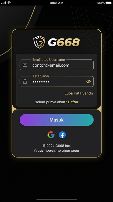 Masuk Akun g668 dengan Mudah dan Cepat